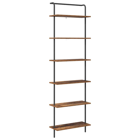 vidaXL Bookshelf Old wood 60 x 24 x 203 cm Engineered wood