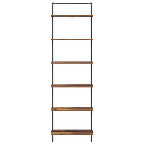 vidaXL Bookshelf Old wood 60 x 24 x 203 cm Engineered wood