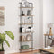 vidaXL Bookshelf Artisan oak 60 x 24 x 203 cm Engineered wood