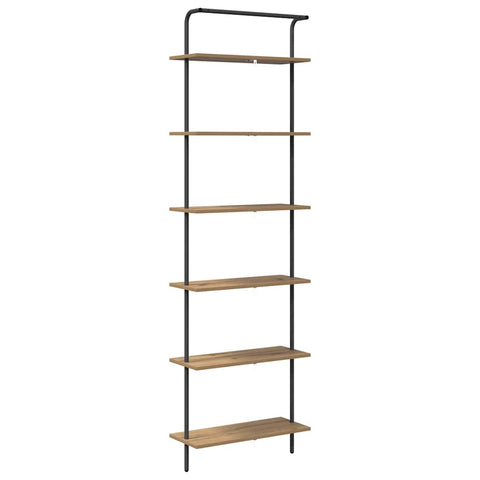 vidaXL Bookshelf Artisan oak 60 x 24 x 203 cm Engineered wood