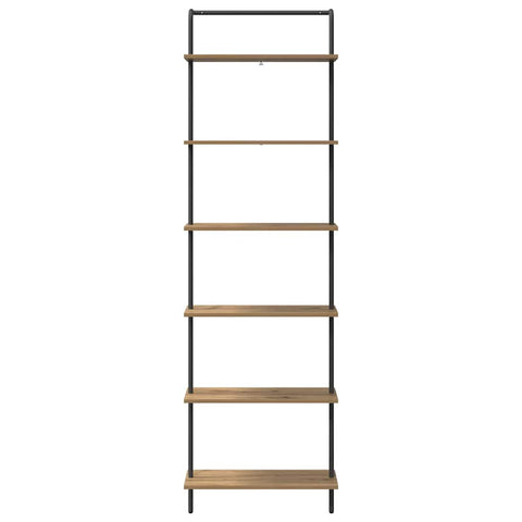 vidaXL Bookshelf Artisan oak 60 x 24 x 203 cm Engineered wood