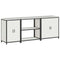 vidaXL with Shelf Other with Storage with Door 3 pcs White Cold-rolled steel