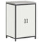 vidaXL with Shelf Other with Storage with Door 3 pcs White Cold-rolled steel