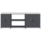 vidaXL with Shelf Other with Storage with Door 3 pcs Anthracite Cold-rolled steel