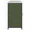 vidaXL with Shelf Other with Storage with Door 3 pcs Olive Green Cold-rolled steel