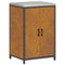 vidaXL with Shelf Other with Storage with Door 3 pcs Rusty Weathering steel