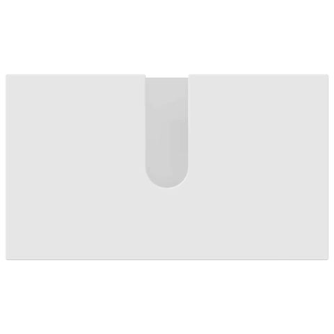 vidaXL Bathroom Furniture Set Wall-mounted 2 pcs White 61 x 35 x 64 cm