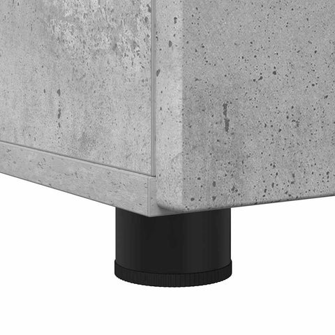 vidaXL Bathroom Furniture Set 3 pcs Concrete grey 61 x 35 x 64 cm