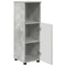 vidaXL Bathroom Furniture Set 3 pcs Concrete grey 61 x 35 x 64 cm