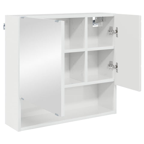 vidaXL Bathroom Furniture Set 3 pcs High gloss white 61 x 35 x 64 cm