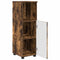 vidaXL Bathroom Furniture Set 3 pcs Smoked oak 61 x 35 x 64 cm