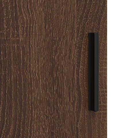 vidaXL Bathroom Furniture Set 3 pcs Brown oak 61 x 35 x 64 cm