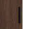 vidaXL Bathroom Furniture Set 3 pcs Brown oak 61 x 35 x 64 cm