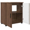 vidaXL Bathroom Furniture Set 3 pcs Brown oak 61 x 35 x 64 cm