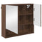 vidaXL Bathroom Furniture Set 3 pcs Brown oak 61 x 35 x 64 cm