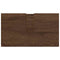 vidaXL Bathroom Furniture Set 3 pcs Brown oak 61 x 35 x 64 cm