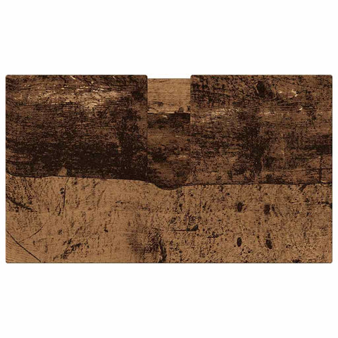 vidaXL Bathroom Furniture Set with Door 3 pcs Old wood 61 x 35 x 64 cm