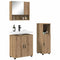 vidaXL Bathroom Furniture Set 3 pcs Artisan oak 61 x 35 x 64 cm