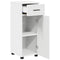 vidaXL Bathroom Furniture Set with Drawer 3 pcs White 61 x 35 x 64 cm