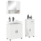 vidaXL Bathroom Furniture Set with Drawer 3 pcs White 61 x 35 x 64 cm