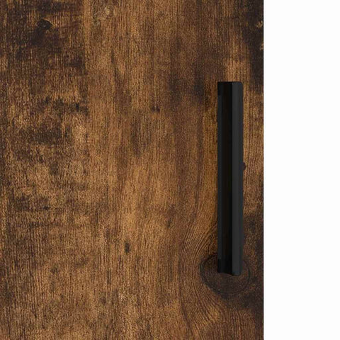 vidaXL Bathroom Furniture Set 3 pcs Smoked oak 61 x 35 x 64 cm