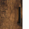vidaXL Bathroom Furniture Set 3 pcs Smoked oak 61 x 35 x 64 cm