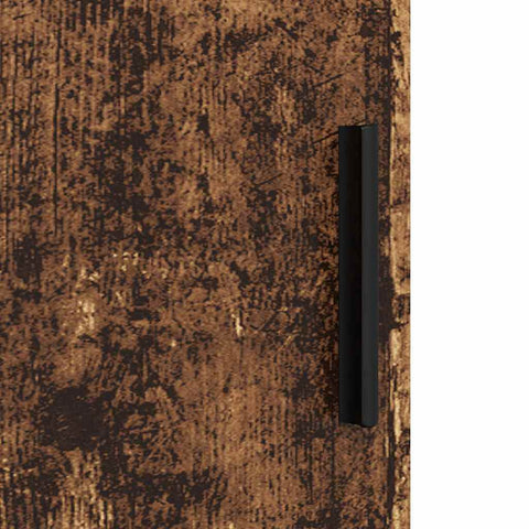 vidaXL Bathroom Furniture Set with Door 3 pcs Old wood 61 x 35 x 64 cm