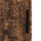 vidaXL Bathroom Furniture Set with Door 3 pcs Old wood 61 x 35 x 64 cm