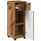 vidaXL Bathroom Furniture Set with Door 3 pcs Old wood 61 x 35 x 64 cm