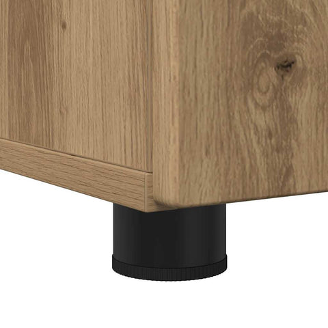 vidaXL Bathroom Furniture Set 3 pcs Artisan oak 61 x 35 x 64 cm