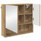 vidaXL Bathroom Furniture Set 3 pcs Artisan oak 61 x 35 x 64 cm