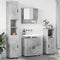 vidaXL Bathroom Furniture Set 4 pcs Concrete grey 61 x 35 x 64 cm