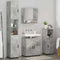 vidaXL Bathroom Furniture Set 4 pcs Concrete grey 61 x 35 x 64 cm
