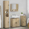 vidaXL Bathroom Furniture Set 4 pcs Sonoma oak 61 x 35 x 64 cm