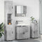 vidaXL Bathroom Furniture Set 4 pcs Concrete grey 61 x 35 x 64 cm
