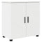 vidaXL Bathroom Furniture Set Wall-mounted 5 pcs White 61 x 35 x 64 cm