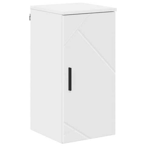 vidaXL Bathroom Furniture Set Wall-mounted 5 pcs White 61 x 35 x 64 cm