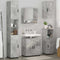 vidaXL Bathroom Furniture Set 5 pcs Concrete grey 61 x 35 x 64 cm