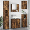 vidaXL Bathroom Furniture Set 5 pcs Smoked oak 61 x 35 x 64 cm