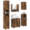 vidaXL Bathroom Furniture Set 5 pcs Smoked oak 61 x 35 x 64 cm