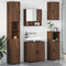 vidaXL Bathroom Furniture Set 5 pcs Brown oak 61 x 35 x 64 cm