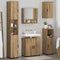 vidaXL Bathroom Furniture Set 5 pcs Artisan oak 61 x 35 x 64 cm