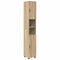 vidaXL Bathroom Furniture Set 5 pcs Sonoma oak 61 x 35 x 64 cm