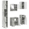 vidaXL Bathroom Furniture Set 5 pcs Concrete grey 61 x 35 x 64 cm