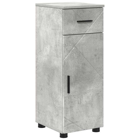vidaXL Bathroom Furniture Set 5 pcs Concrete grey 61 x 35 x 64 cm