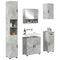 vidaXL Bathroom Furniture Set 5 pcs Concrete grey 61 x 35 x 64 cm