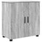 vidaXL Bathroom Furniture Set 5 pcs Grey sonoma 61 x 35 x 64 cm