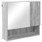 vidaXL Bathroom Furniture Set 5 pcs Grey sonoma 61 x 35 x 64 cm