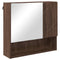 vidaXL Bathroom Furniture Set 5 pcs Brown oak 61 x 35 x 64 cm