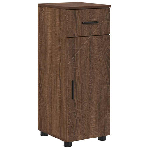 vidaXL Bathroom Furniture Set 5 pcs Brown oak 61 x 35 x 64 cm